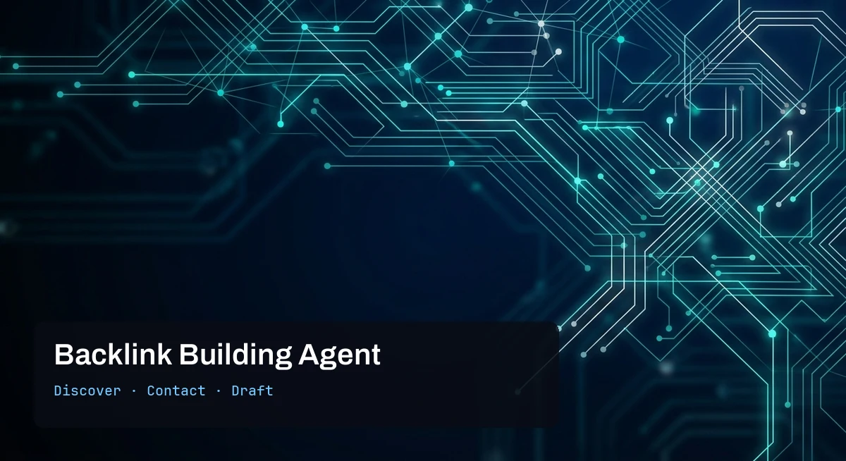 Backlink Building Agent