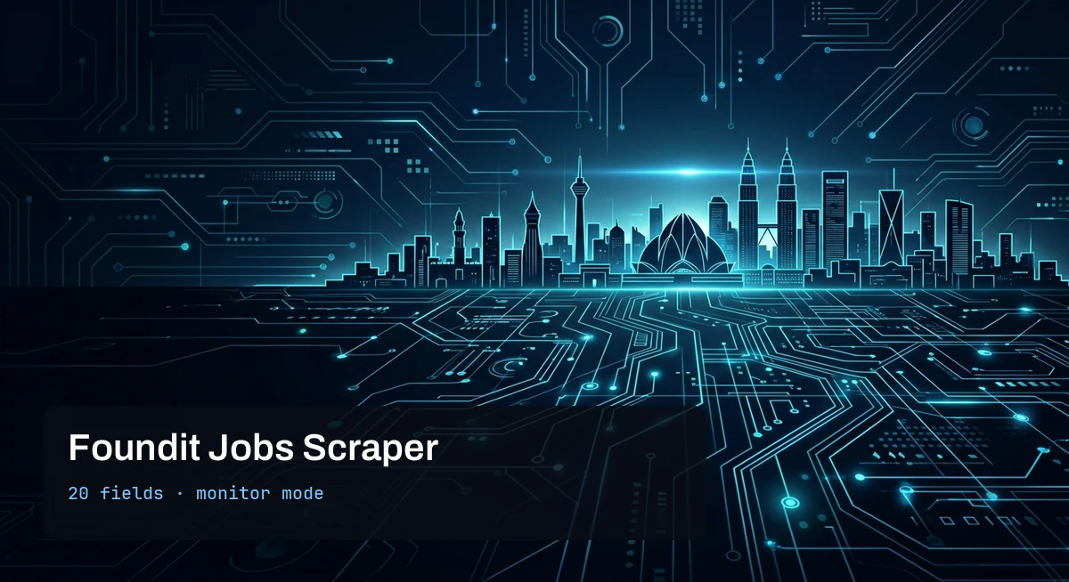 Foundit Jobs Scraper