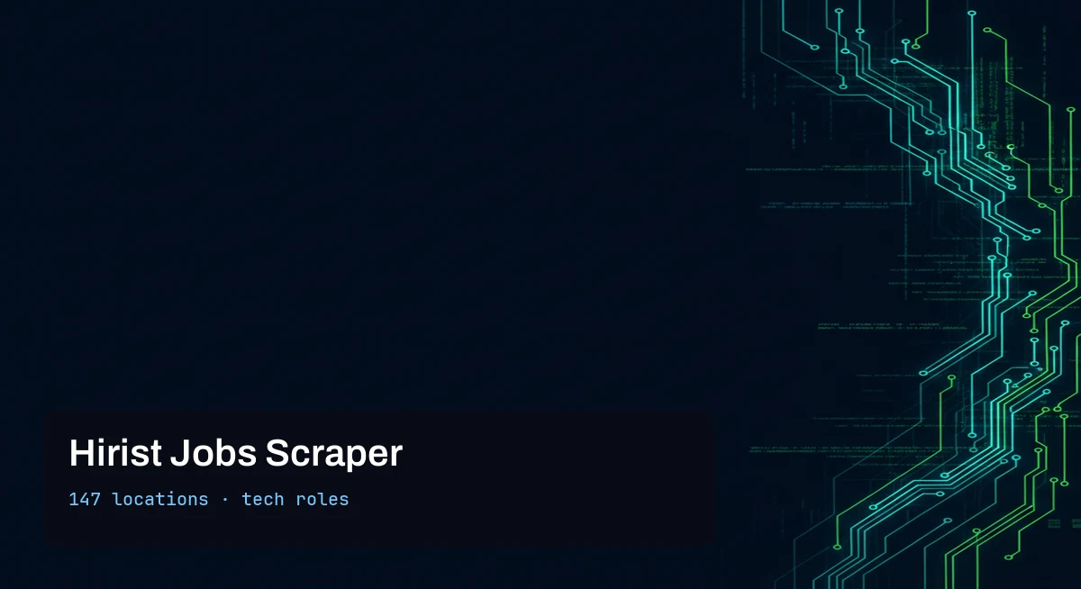 Hirist Jobs Scraper