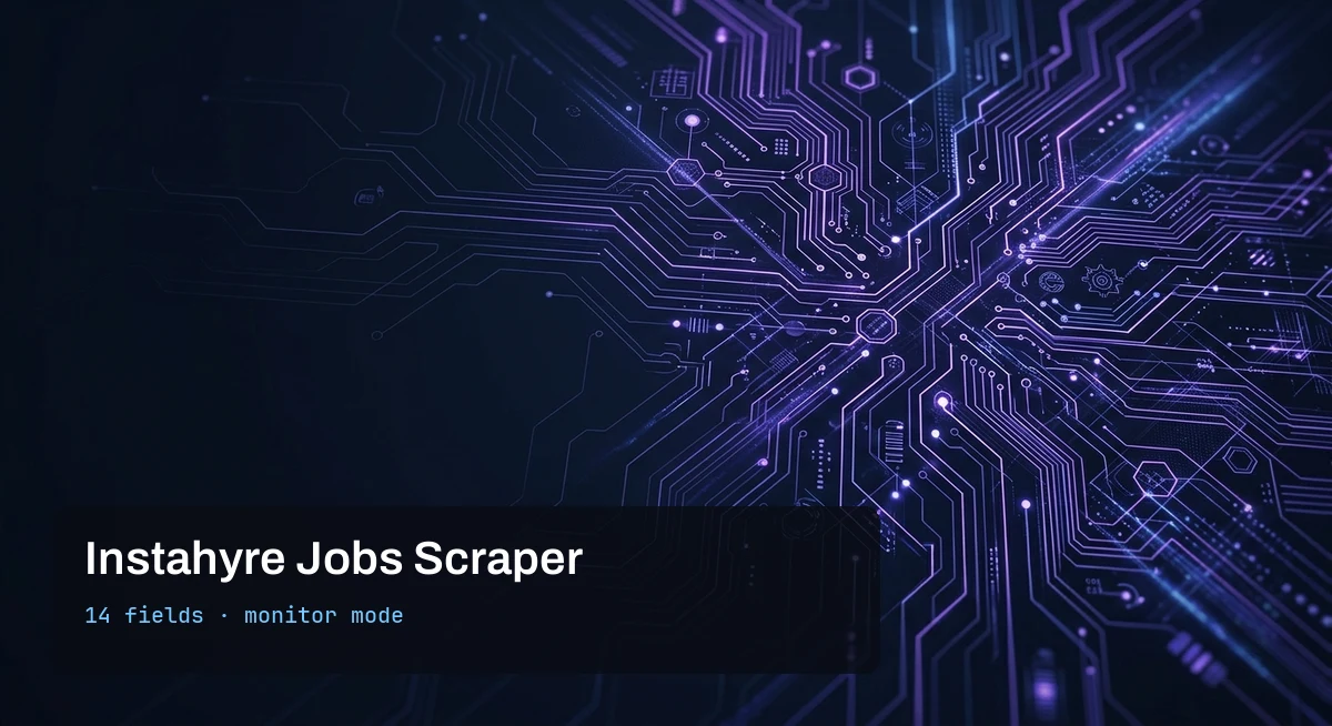 Instahyre Jobs Scraper