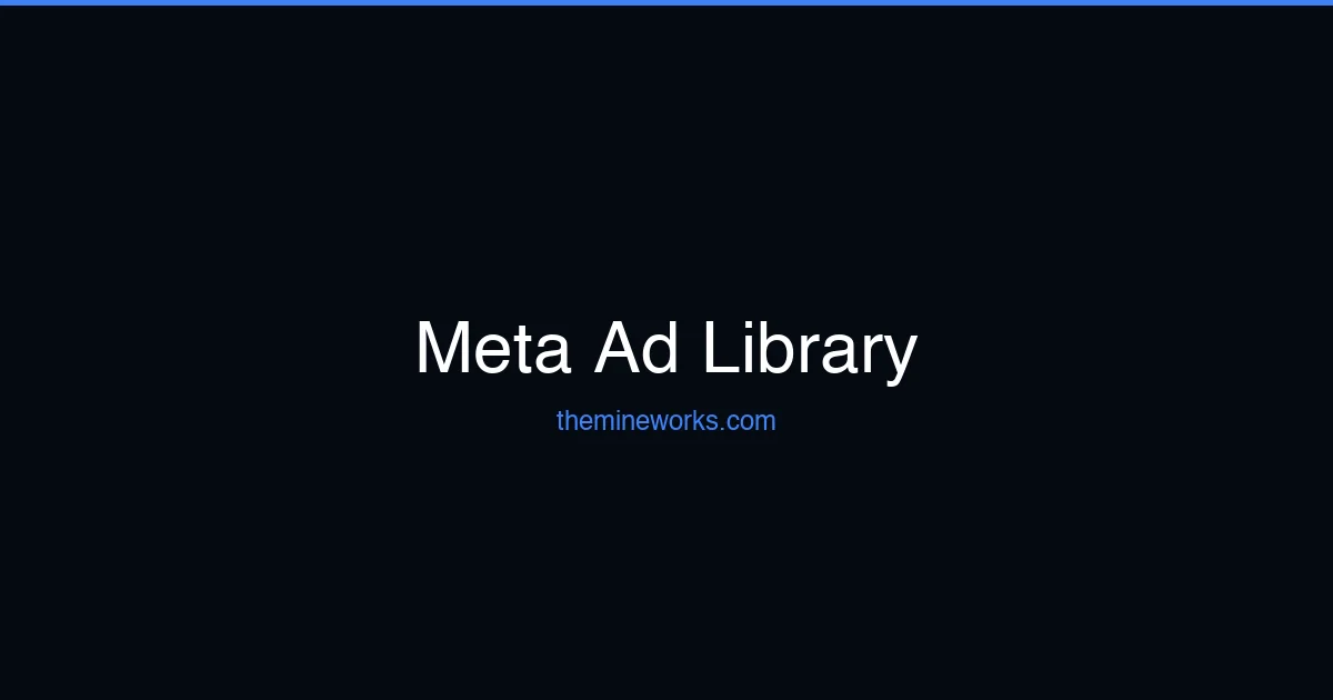 Meta Ad Library Scraper